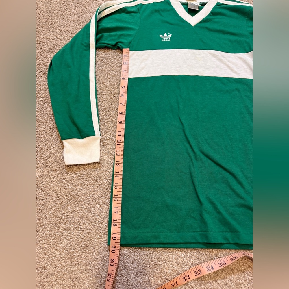 NWT Vintage Dead-stock Adidas‎ Longsleeve Shirt Small - Picture 9 of 10